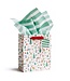 E. Frances Green and White Stripe Tissue Paper