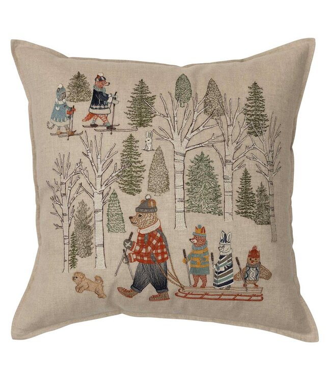 Coral & Tusk Pillow - Winter Fun