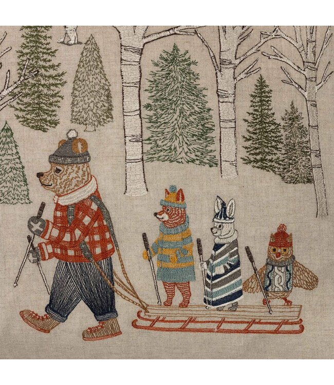 Coral & Tusk Pillow - Winter Fun