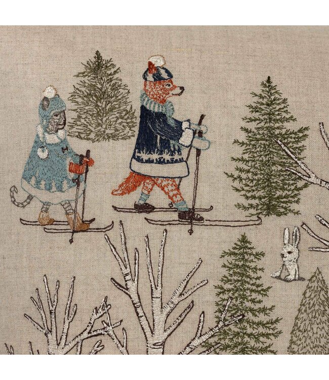 Coral & Tusk Pillow - Winter Fun