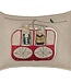 Coral & Tusk Pillow - Gondola Ski Lift