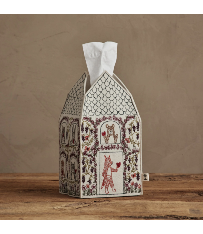 Coral & Tusk Tissue Box Cover