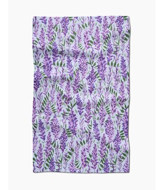 Geometry Tea Towel - Wisteria