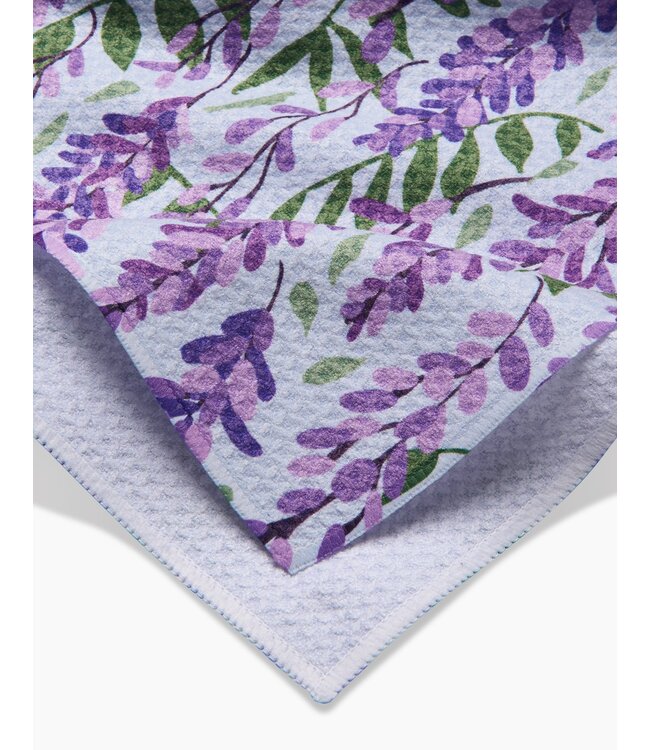 Geometry Tea Towel - Wisteria