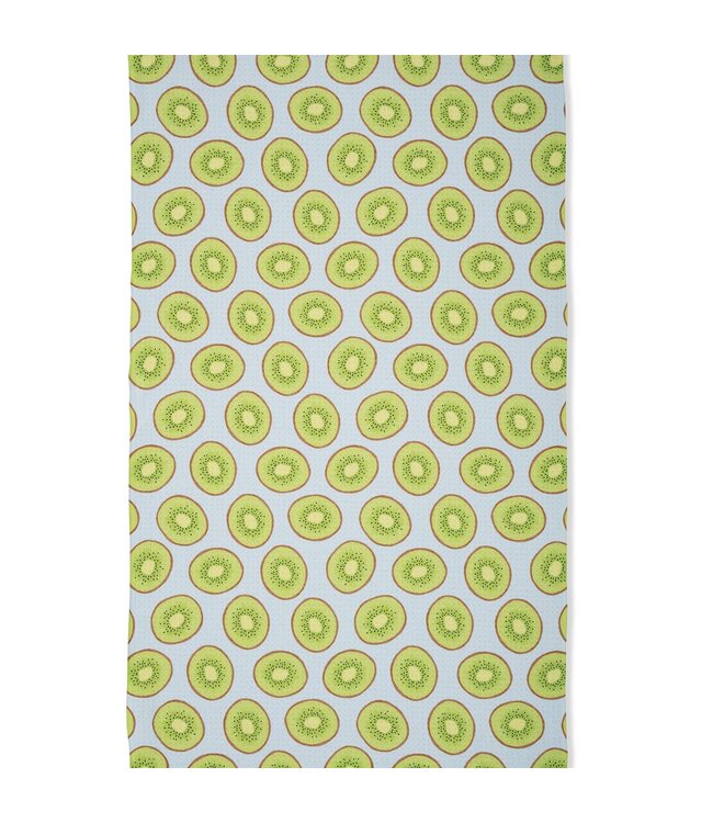 Geometry Tea Towel - Sweet Kiwi