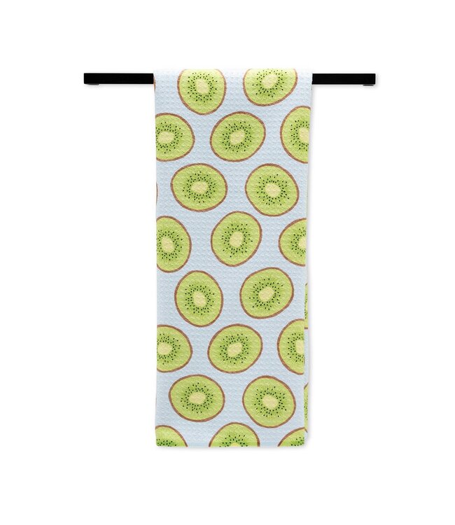 Geometry Tea Towel - Sweet Kiwi