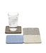 Bierfilzl Merino Wool Square Coaster Multi 4 Pack