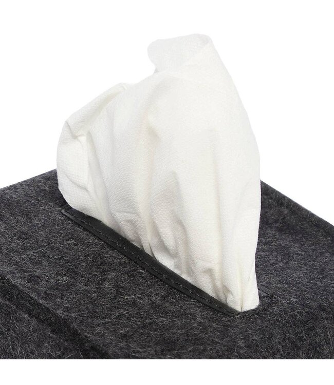 Merino Wool Felt Tissue Box Cover
