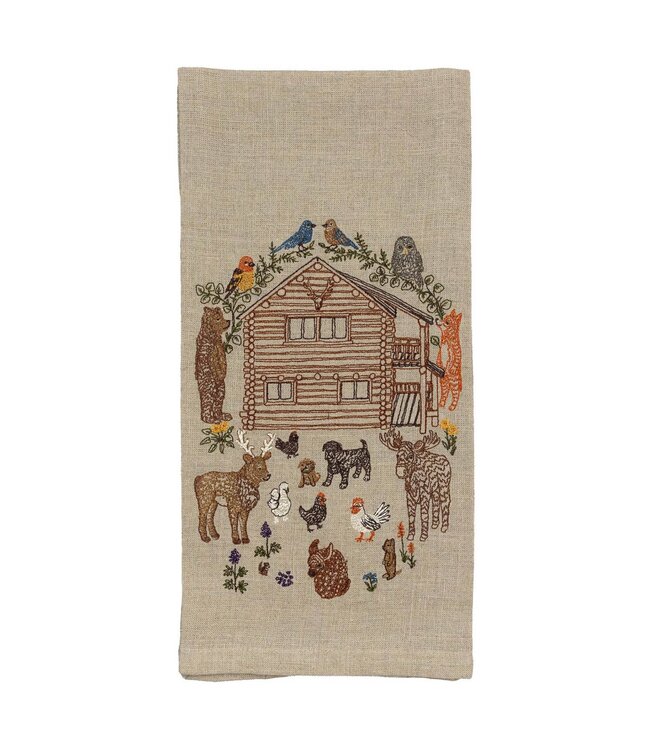 Coral & Tusk Tea Towel