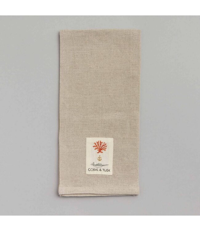 Coral & Tusk Tea Towel