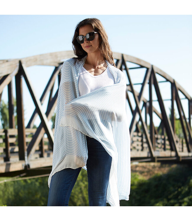 Tiny Stripe Insect Shield Scarf