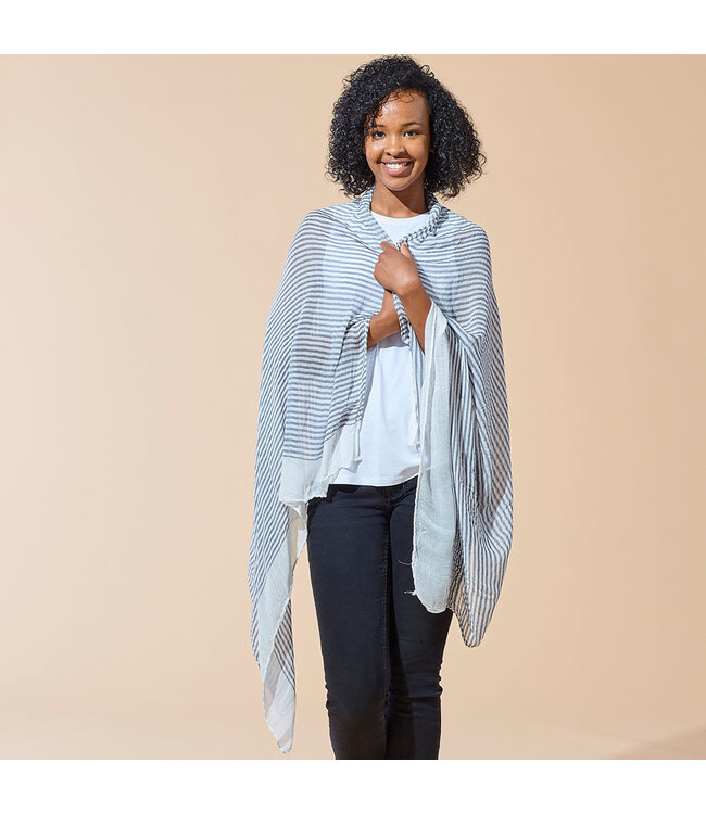 Tiny Stripe Insect Shield Scarf