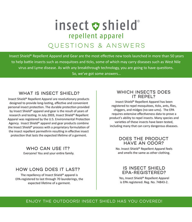 Tiny Stripe Insect Shield Scarf