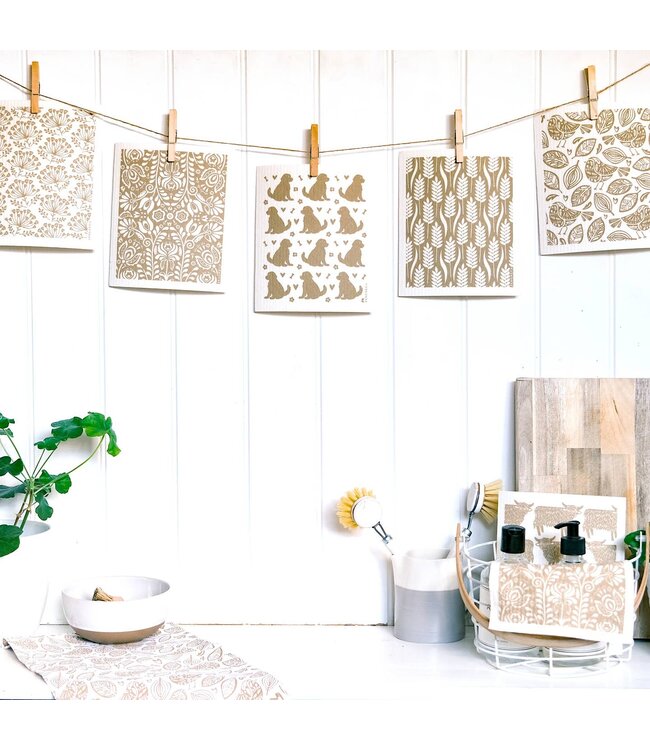 Swedish Dishcloth - Harvest - Sand