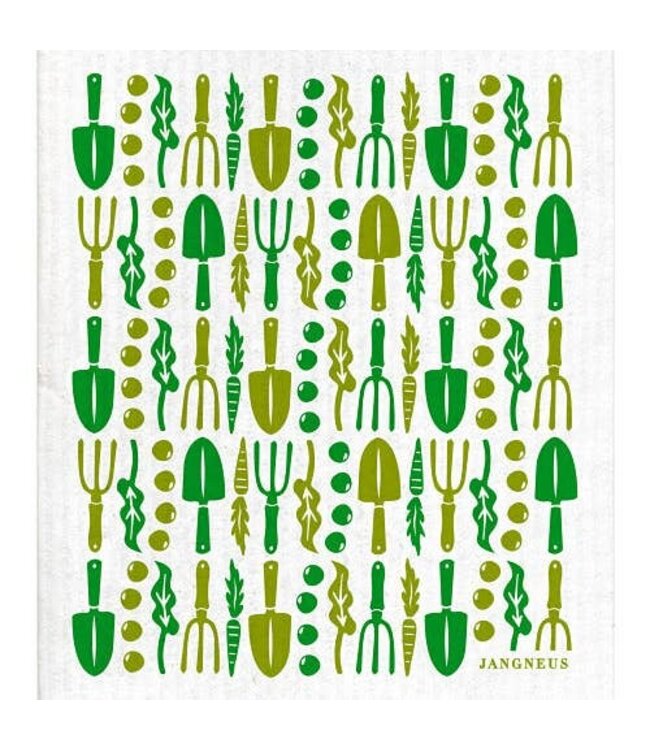 Swedish Dishcloth - Gardening - Green