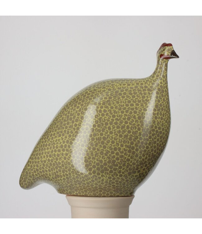 Les Ceramiques De Lussan Speckled Guinea Fowl - Small