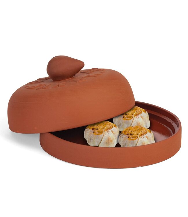Garlic Baker, Terra Cotta, 7"
