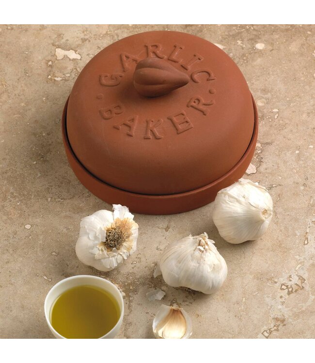 Garlic Baker, Terra Cotta, 7"