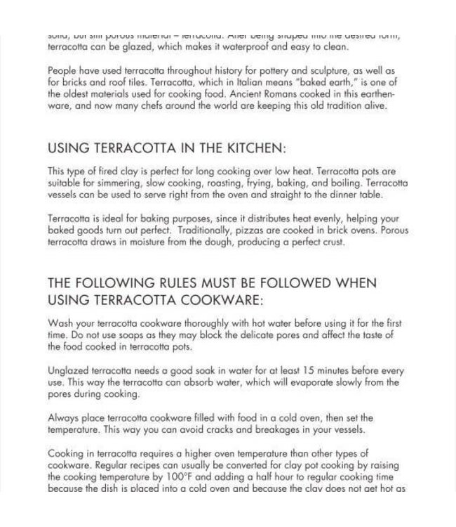 Garlic Baker, Terra Cotta, 7"