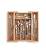 HIC Harold Import Company Kitchen Expandable Organizer Tray, Bamboo