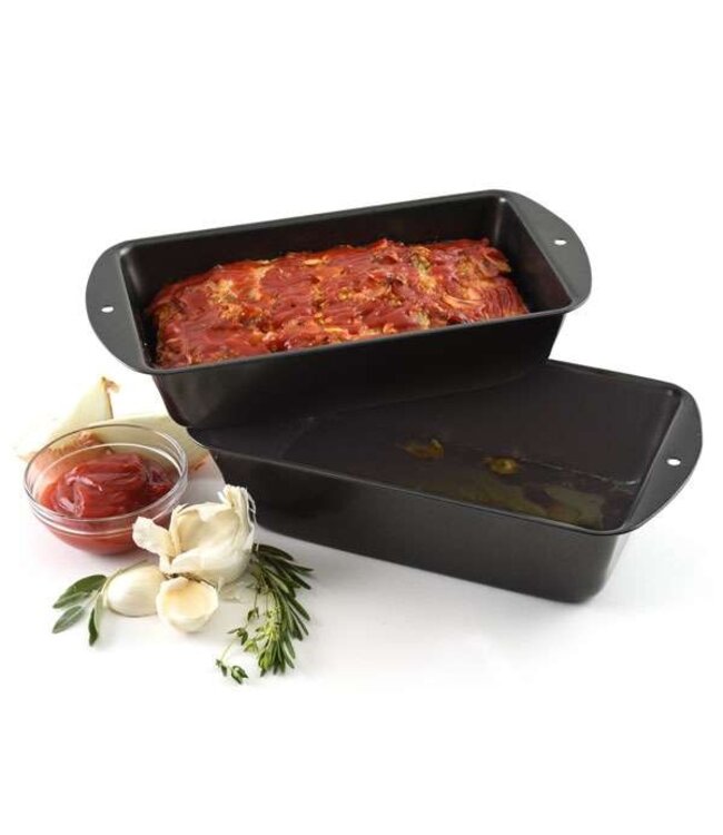 Nonstick Meat Loaf/ Bread Pan Set