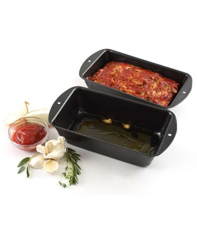 Nonstick Meat Loaf/ Bread Pan Set