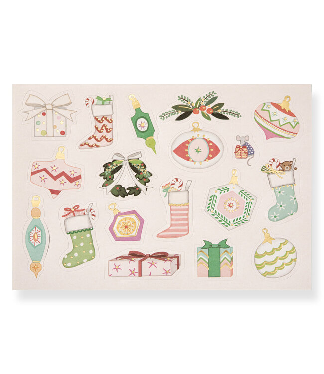 Holiday by the Fire Greeting Card