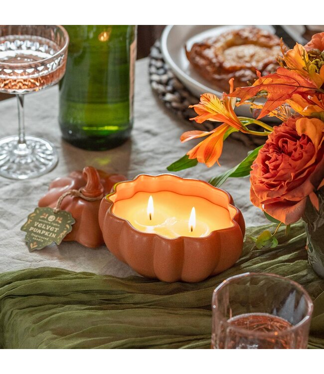 Grateful Glow Pumpkin Candles
