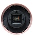 Retro Round Pink Indoor Wall Clock - 9.5 Inch
