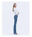 High Rise Full Length Bootcut Jeans