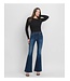 Mid Rise Super Flare Jeans