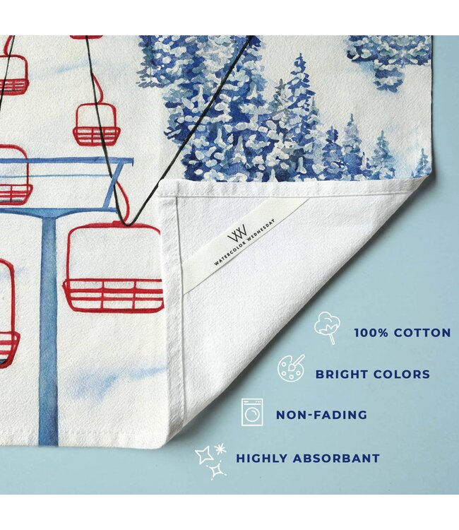 Tea Towels - Watercolor Wednesday