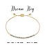 Dot & Dash 14K Gold Filled Beaded Bracelet