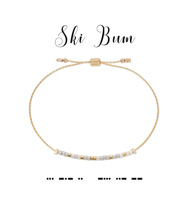 Dot & Dash 14K Gold Filled Beaded Bracelet