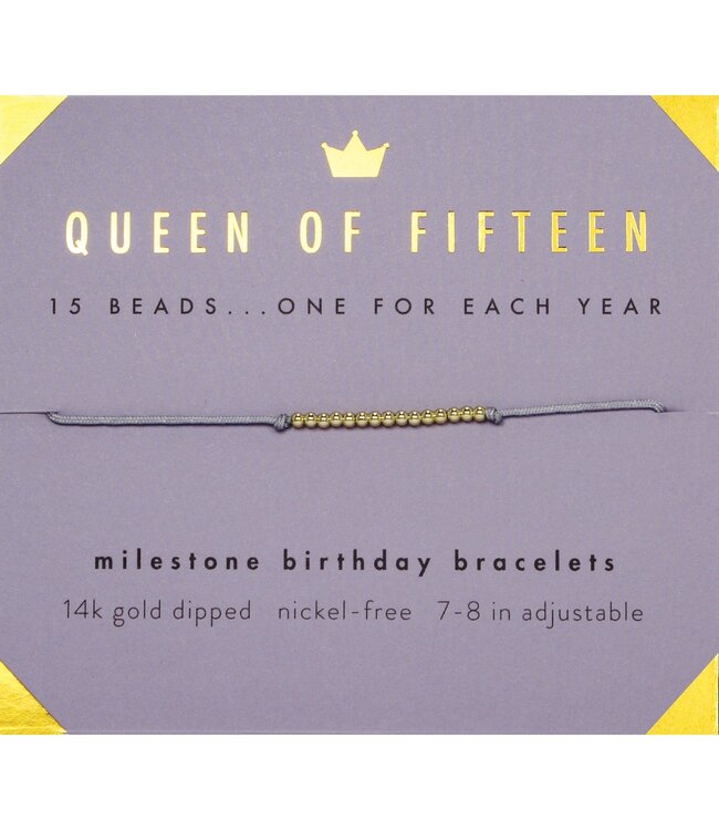 Lucky Feather Milestone Birthday Bracelet - Ages 13-18