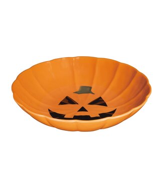 Halloween Pumpkin 11" Melamine Serving Bowl