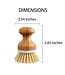 HIC Harold Import Company Dishwashing Vegetable Brush