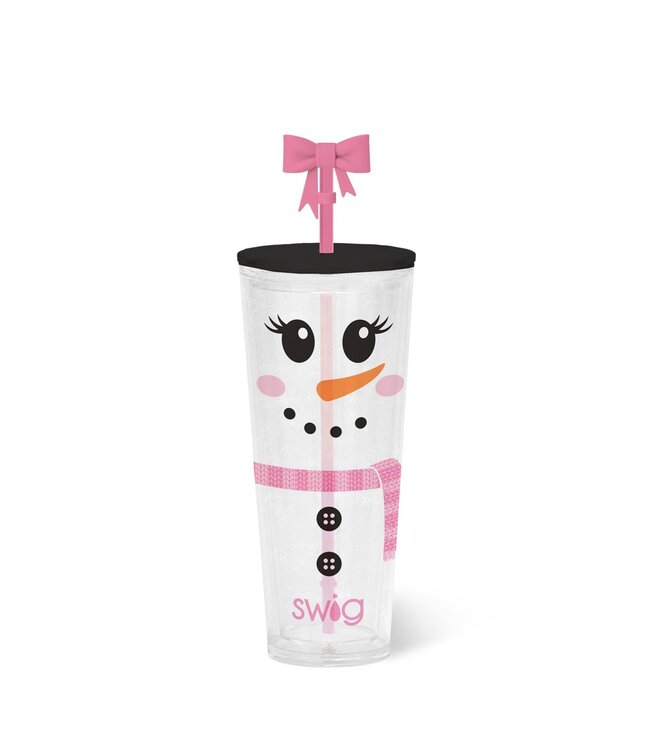 Swig 24 oz Ms Frost Plastic Tumbler