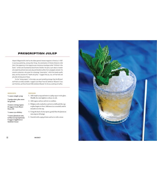 Whiskey: A Spirited Story w/ 75 Classic & Original Cocktails