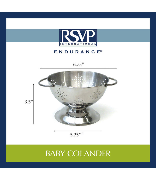 RSVP Baby Colander 5.25"
