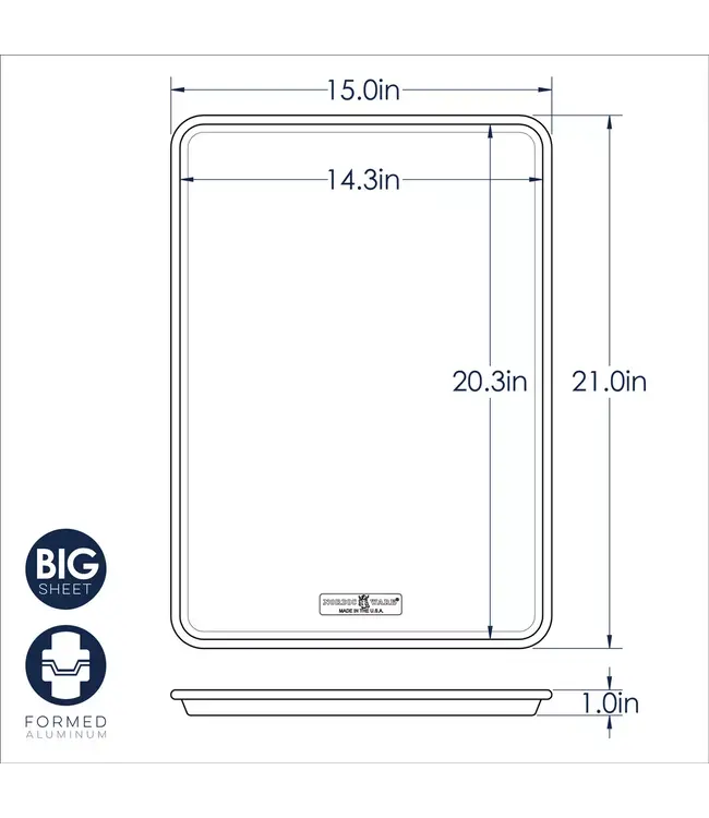 Naturals Aluminum Big Sheet