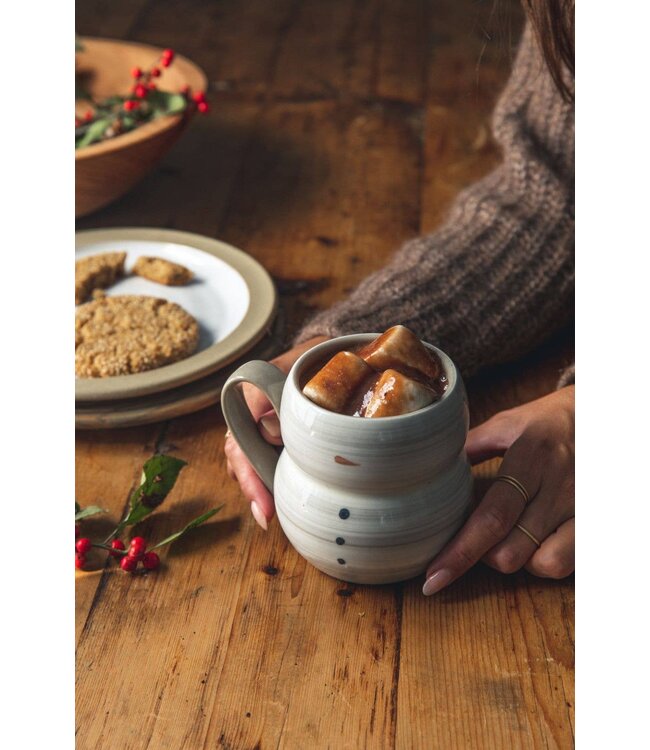 Farmhouse Pottery Collector's Edition Snowman Mug