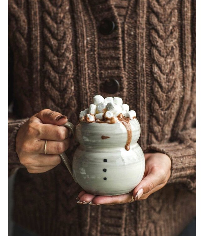 Farmhouse Pottery Collector's Edition Snowman Mug