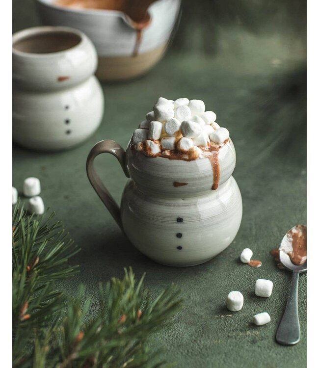 Farmhouse Pottery Collector's Edition Snowman Mug