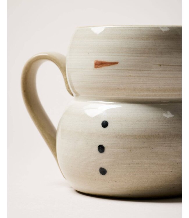 Farmhouse Pottery Collector's Edition Snowman Mug