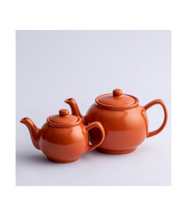 Burnt Orange Teapot - 2 Cup