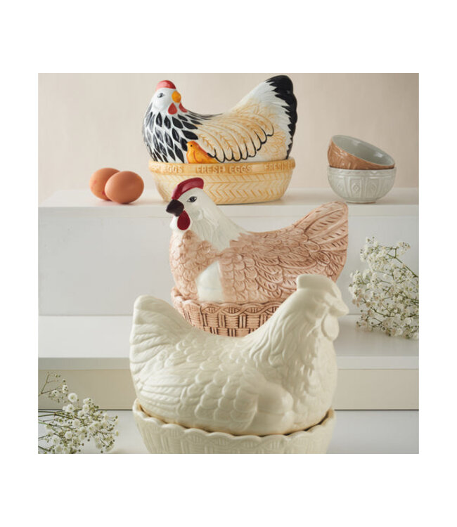 Mason Cash Mother Dolomite Hen Nest