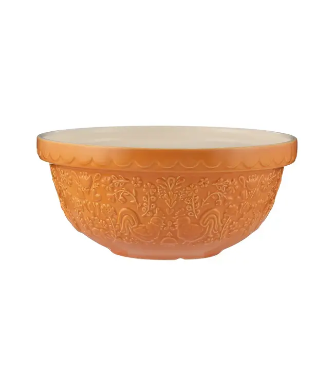 Home to Roost - Orange Mixing Bowl -  9.75"