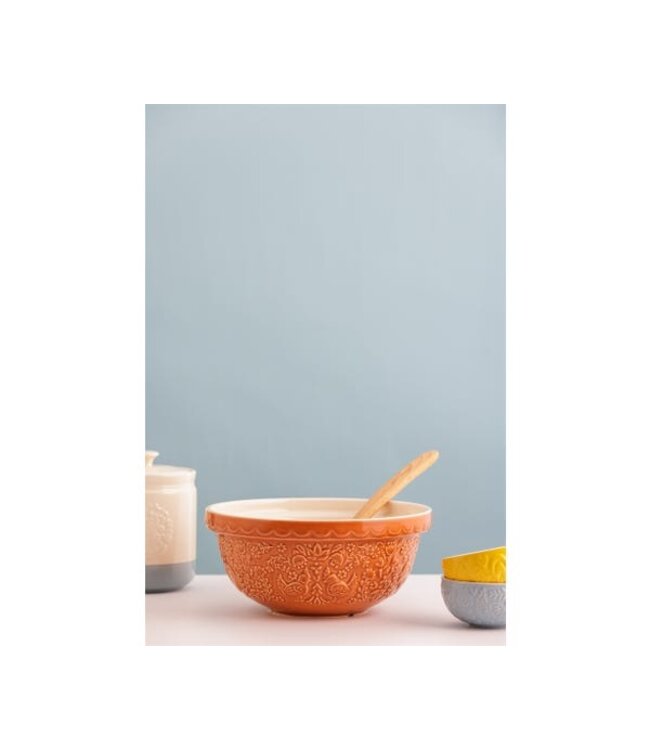 Home to Roost - Orange Mixing Bowl -  9.75"