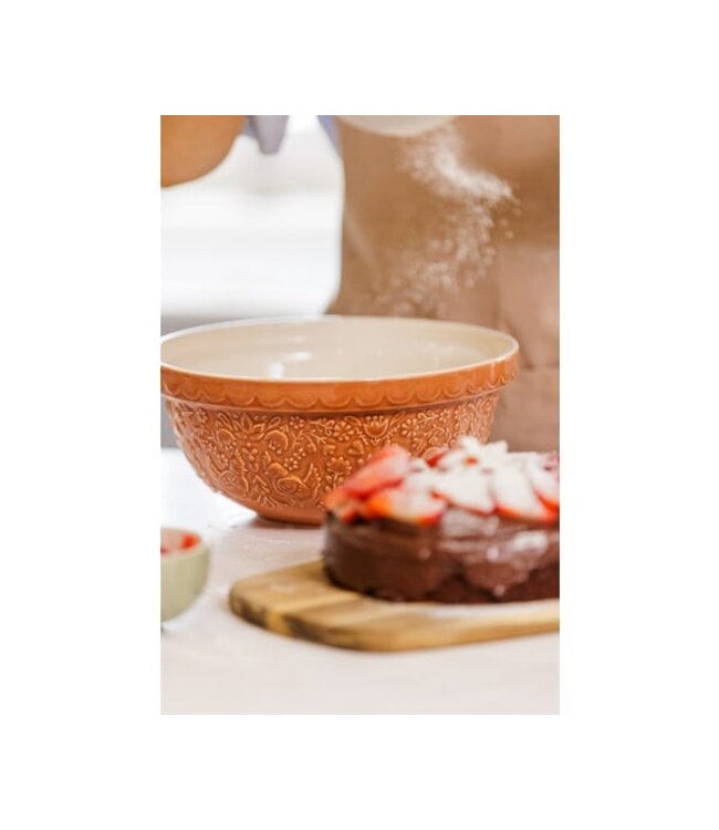 Home to Roost - Orange Mixing Bowl -  9.75"